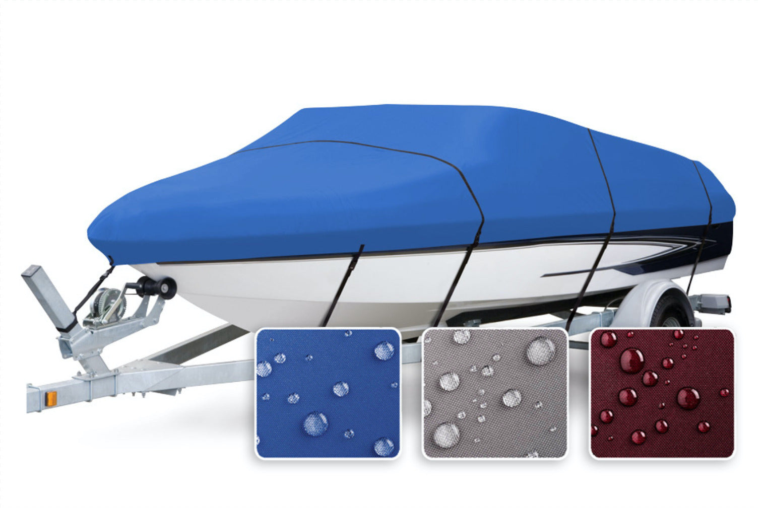 BestFit® 1200HD Boat Covers | Heavy Duty Waterproof Boat Covers